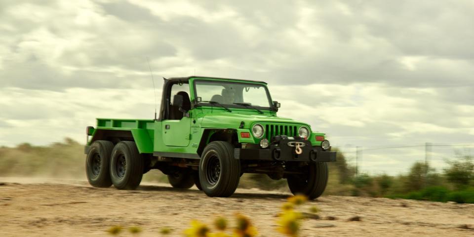 homebuilt jeep wrangler 6x6 wesley kagan