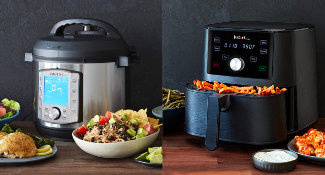 Instant Pot Duo Crisp XL 8Qt 11-in-1 Air Fryer & Electric Pressure