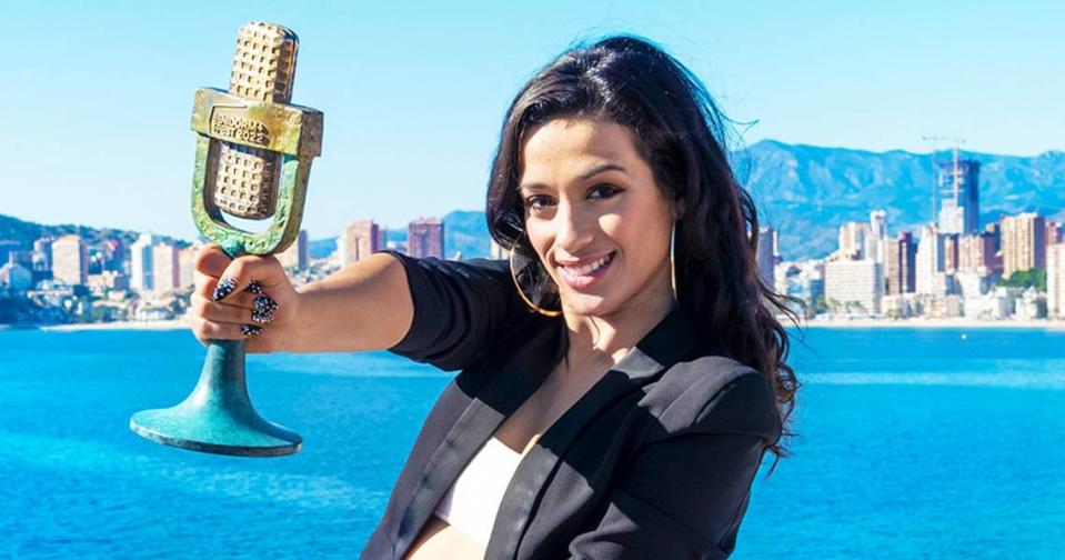 La cantante, bailarina y actriz cubano española Chanel Terrero ganó el festival de Benidorm y representará a España en Eurovisión, que se celebra en mayo en Turín, Italia.