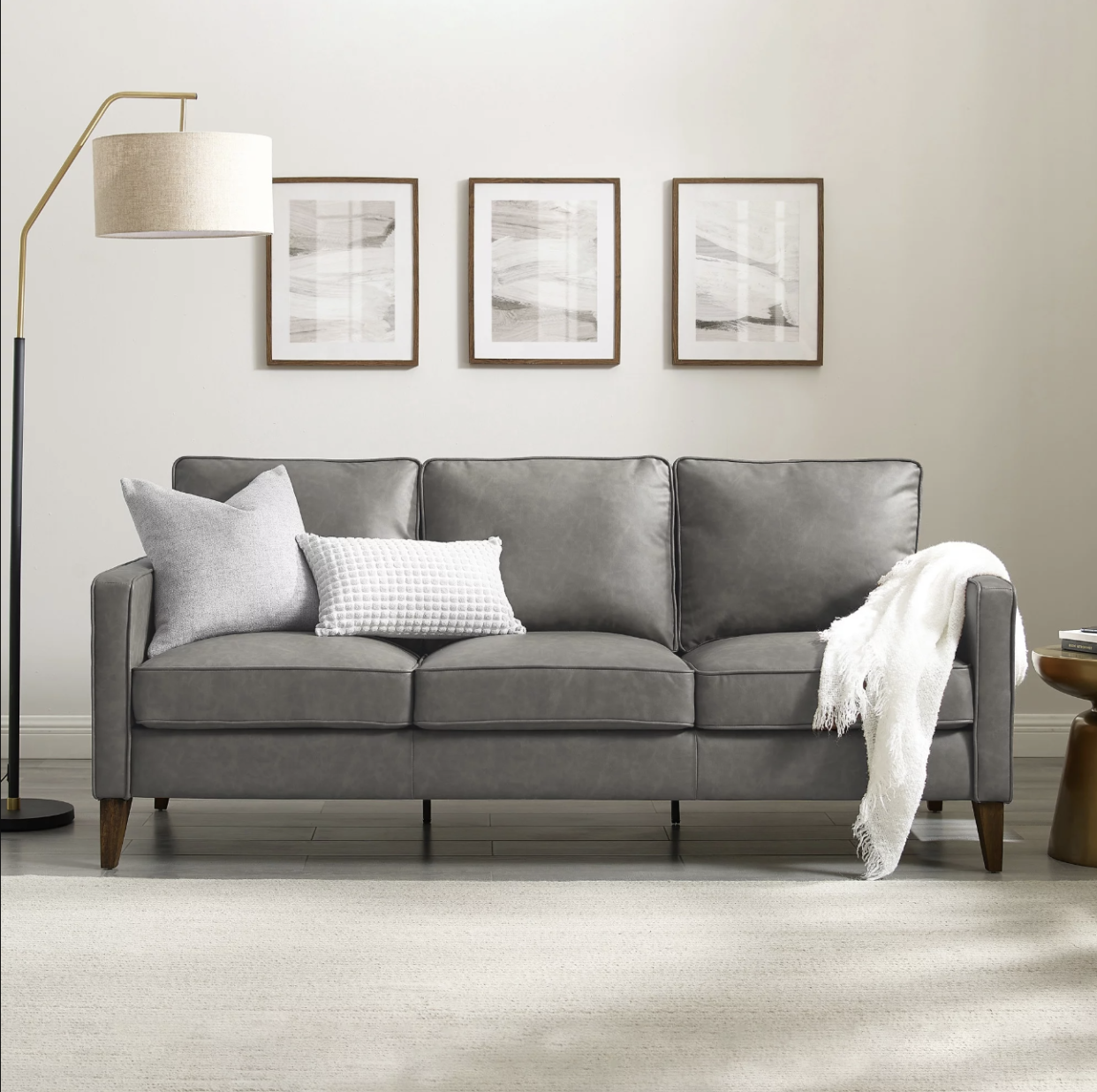 <p><a href="https://go.redirectingat.com?id=74968X1596630&url=https%3A%2F%2Fwww.walmart.com%2Fip%2FHillsdale-Jianna-Faux-Leather-Sofa-Grey%2F2487621253&sref=https%3A%2F%2Fwww.goodhousekeeping.com%2Fhome-products%2Fg45531810%2Fbest-leather-couches%2F" rel="nofollow noopener" target="_blank" data-ylk="slk:Shop Now;elm:context_link;itc:0;sec:content-canvas" class="link rapid-noclick-resp">Shop Now</a></p><p>Jianna Faux Leather Sofa</p><p>$308.00</p>