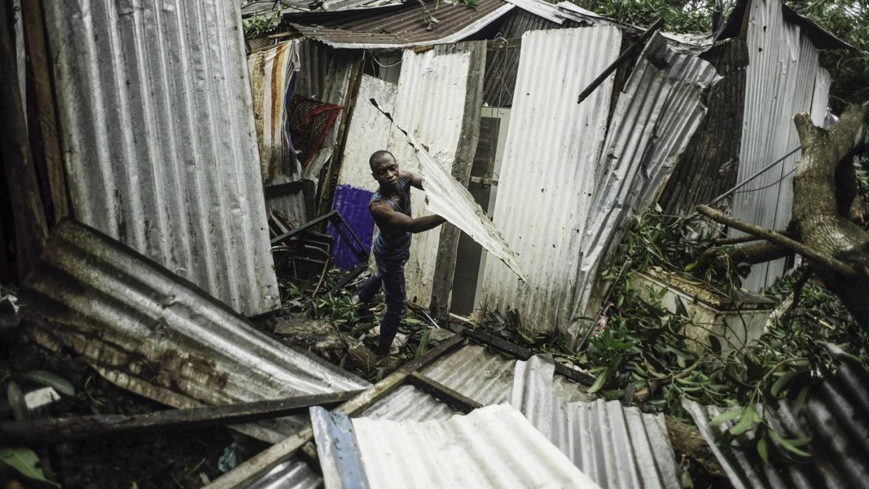 Zerstörung auf den Komoren: 760.000 Menschen leben auf der Inselgruppe. Foto: Louis Witter
