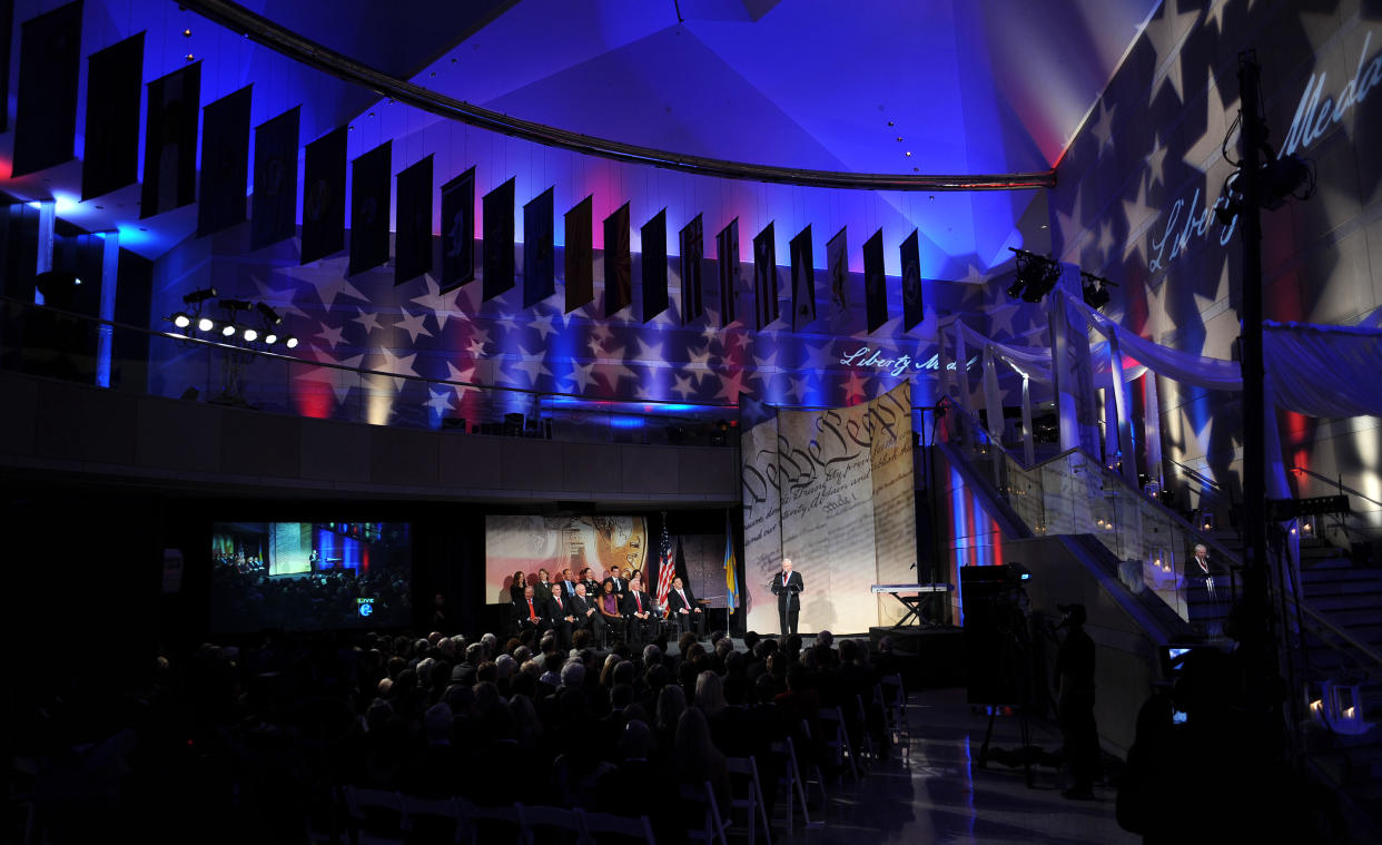 Philadelphia’s National Constitution Center (pictured in 2011) will host the school’s prom. (Photo: William Thomas Cain/Getty Images)