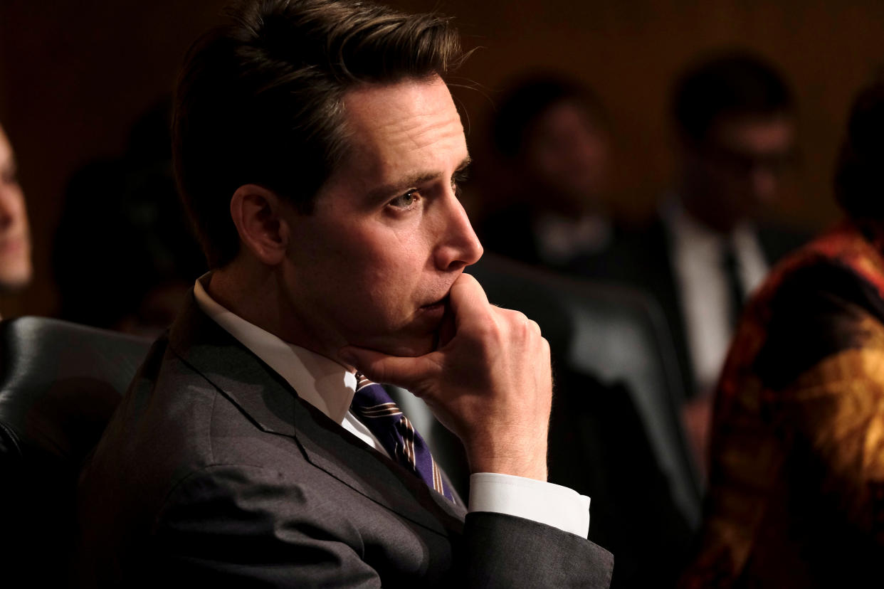 Sen. Josh Hawley, R-Mo. (Photo: James Lawler Duggan/Reuters)