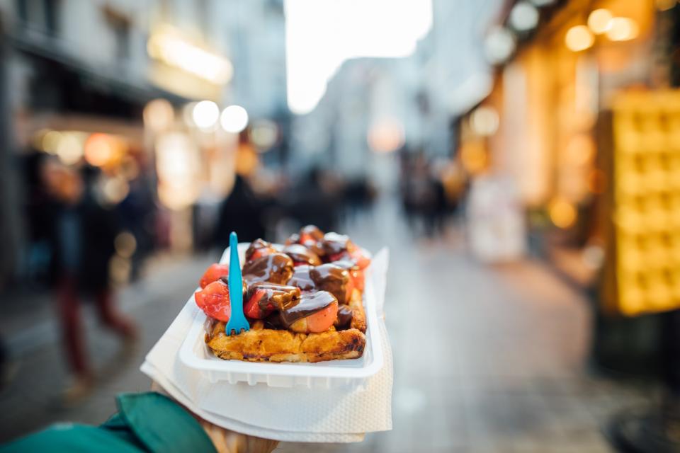 Even waffles in Bruges became stressful - getty