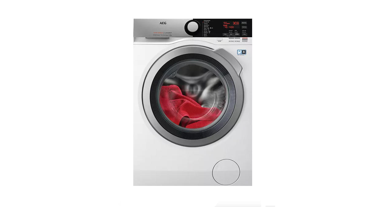This AEG washing machine promises to reduce creases by up to a third. 