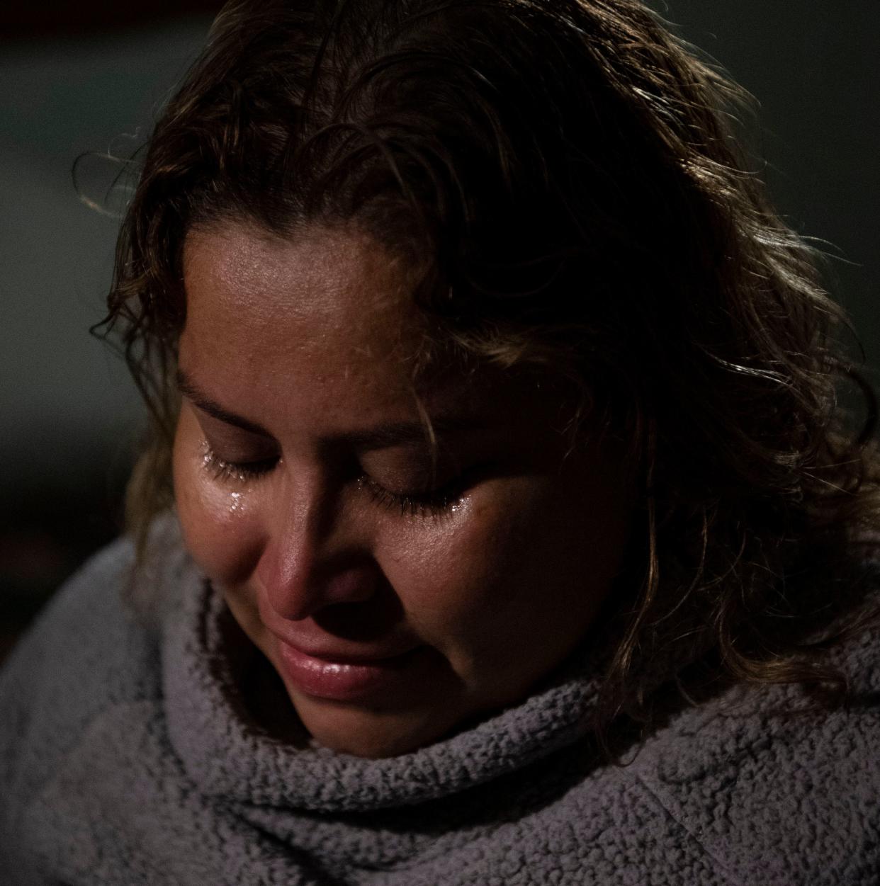 Luisa Hidalgo, 31, from El Salvador, sits for a portrait in Hotel Salazar in Tijuana, Mexico on Feb. 14, 2019 while waiting to present herself at the border to ask for asylum and to be reunited with her daughter. She is among the 29 parents who re-entered the U.S. (Photo: The Washington Post via Getty Images)