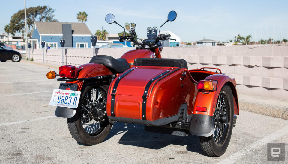 Ural Electric Motorcycle Concept