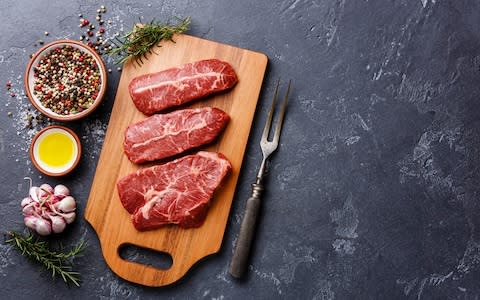 Scientists may believe the link between red meat and colorectal cancer is pretty certain, but the level of risk is fairly small - Credit: The Picture Pantry/Alloy