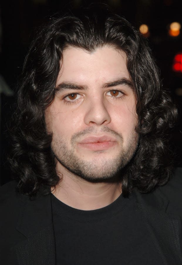 Sage Stallone attends the "Rocky Balboa" world premiere at Grauman's Chinese Theatre in Hollywood, California.<p><a href="https://www.gettyimages.com/detail/117930912" rel="nofollow noopener" target="_blank" data-ylk="slk:Steve Granitz/Getty Images;elm:context_link;itc:0;sec:content-canvas" class="link ">Steve Granitz/Getty Images</a></p>