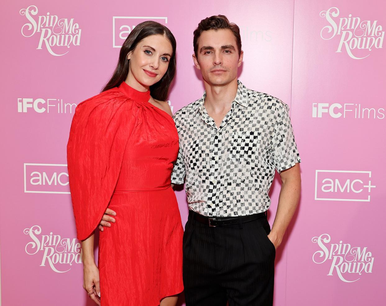 Alison Brie and Dave Franco attend the Los Angeles Special Screening of IFC Films' "Spin Me Round" at The London West Hollywood at Beverly Hills on August 17, 2022 in West Hollywood, California.