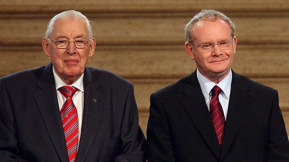 Ian Paisley and Martin McGuinness