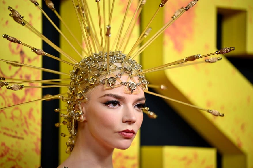 Anya Taylor-Joy in a dress at the Australian premiere of 'Furiosa: A Mad Max Saga'