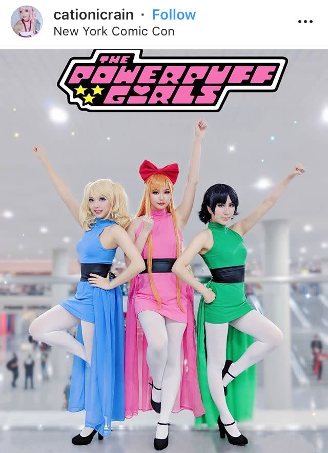 1) Dramatic Powerpuff Girls Costume