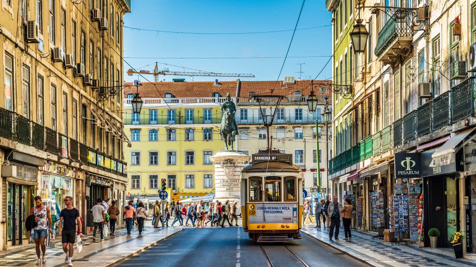 Portugal, with its capital city Lisbon pictured, has been a magnet for ex-pats. - Starcevic/iStock Unreleased/Getty Images