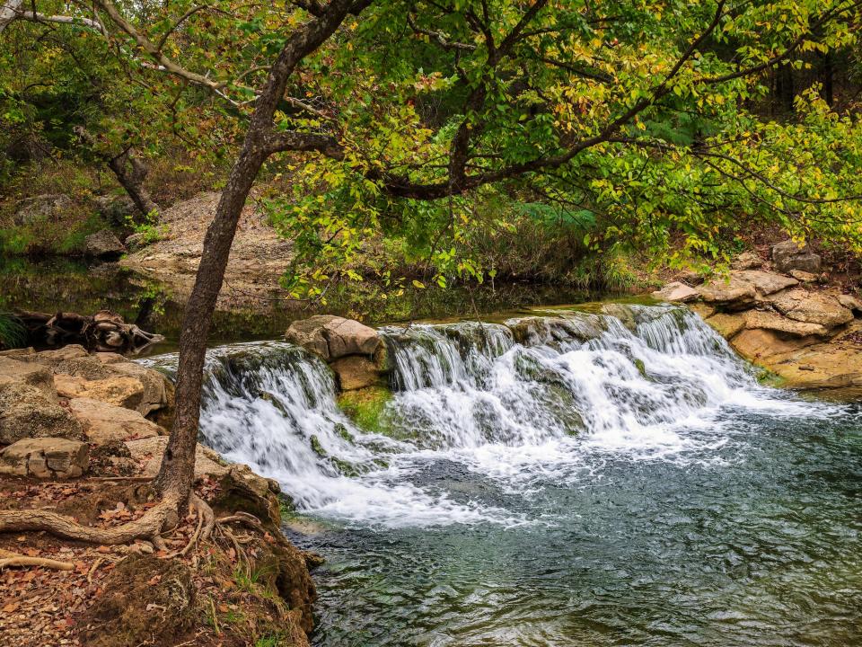 Chickasaw National Recreation Area in Sulphur Oklahoma.