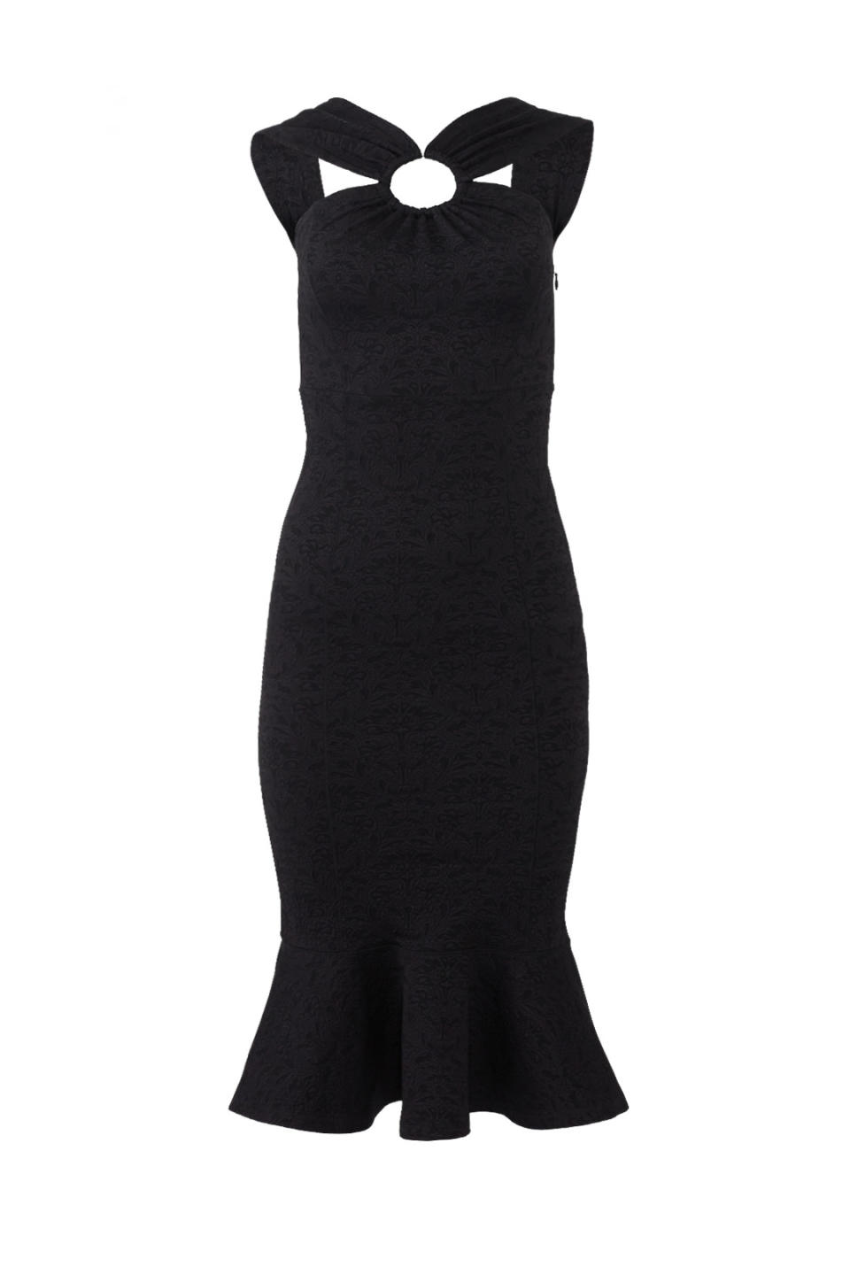 1) Black Ring Dress