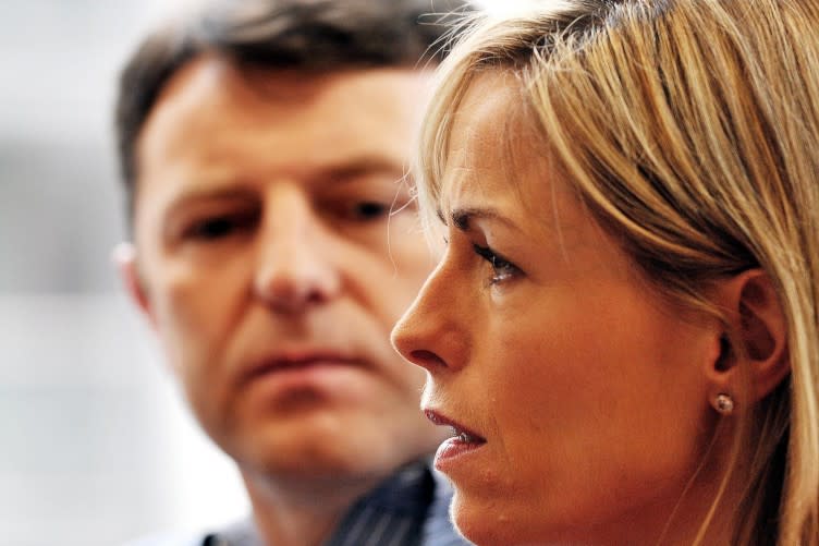 Kate y Gerry McCann, padres de Madelaine. 