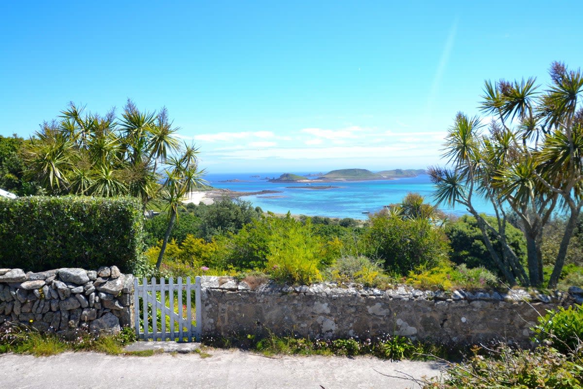 An idyllic view on St Martin's (Isles of Scilly)