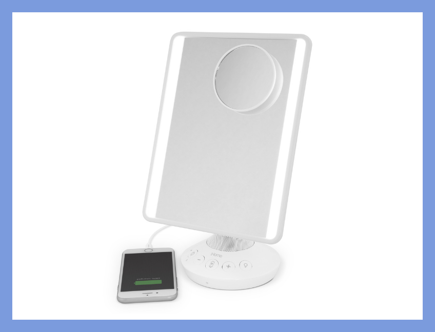 iHome Mirror with Bluetooth Audio. (Photo: Walmart)