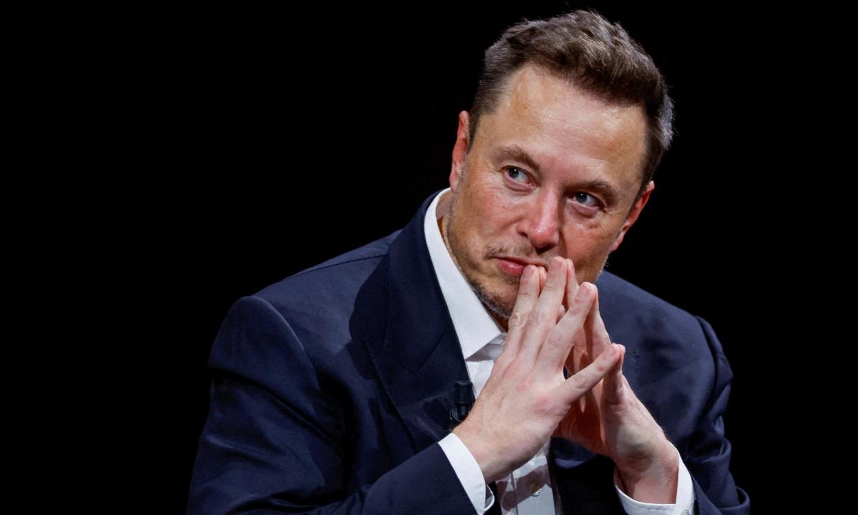 <span>Elon Musk: ‘My guess is that we’ll have AI that is smarter than any one human probably around the end of next year.’</span><span>Photograph: Gonzalo Fuentes/Reuters</span>