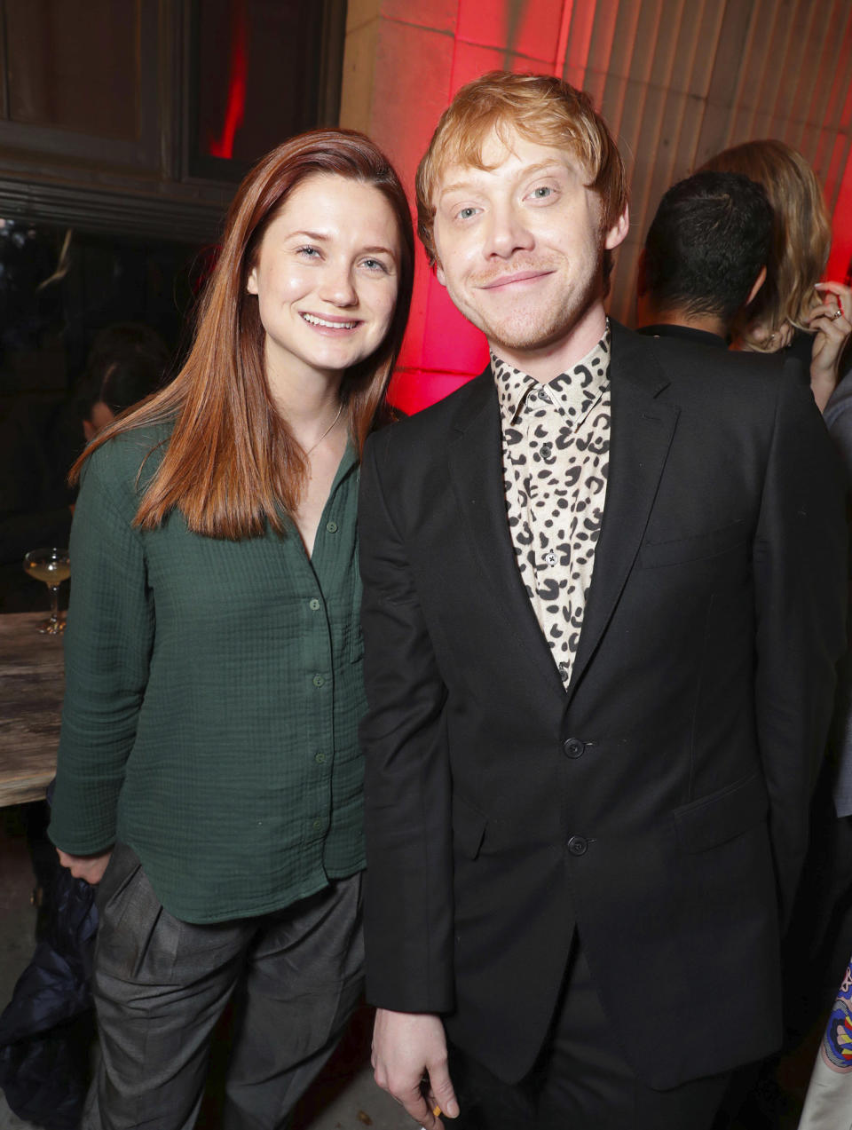 BONNIE WRIGHT & RUPERT GRINT