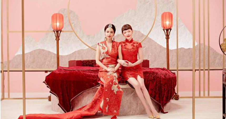 蔡依林在〈紅衣女孩〉MV中被好姊妹小S背叛。（圖／翻攝自蔡依林臉書）