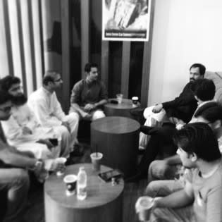 Gathering ideas: A meetup in Islamabad.