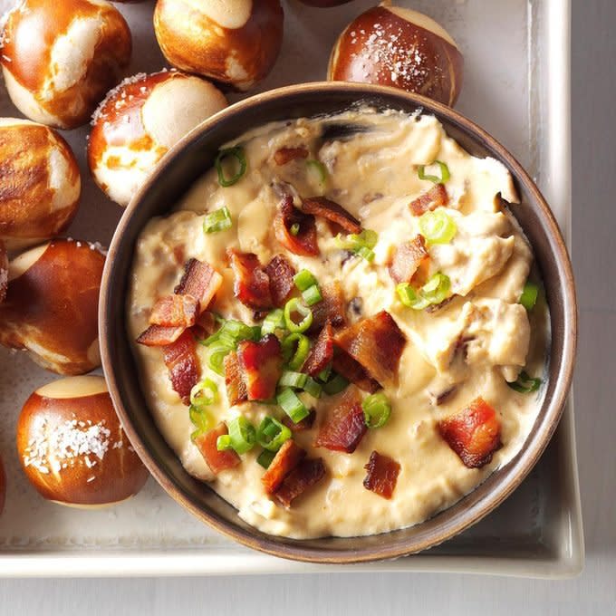 Pressure Cooker Cheddar Bacon Ale Dip