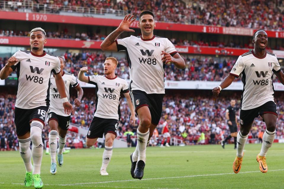 Sky’s the limit: Powered by Aleksandar Mitrovic’s goals, Fulham are thriving  (Getty Images)