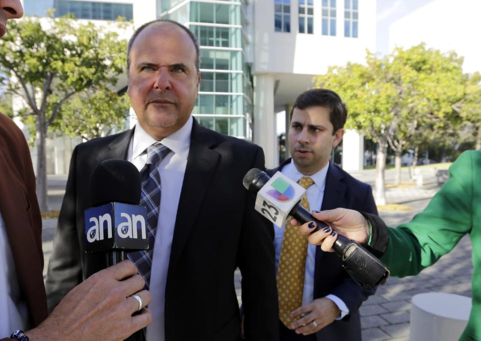 Bart Hernandez was found guilty in a Miami court Wednesday. (AP)
