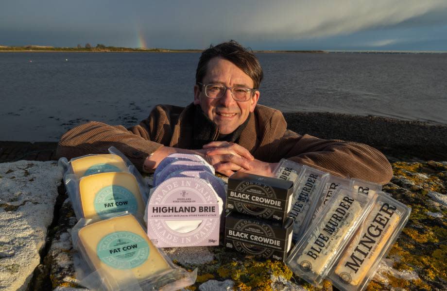 Rory Stone, who runs Highland Fine Cheeses. (Asda)