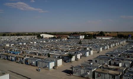 A general view of the Harran refugee camp is seen in the Sanliurfa province, Turkey, June 6, 2016. REUTERS/Umit Bektas