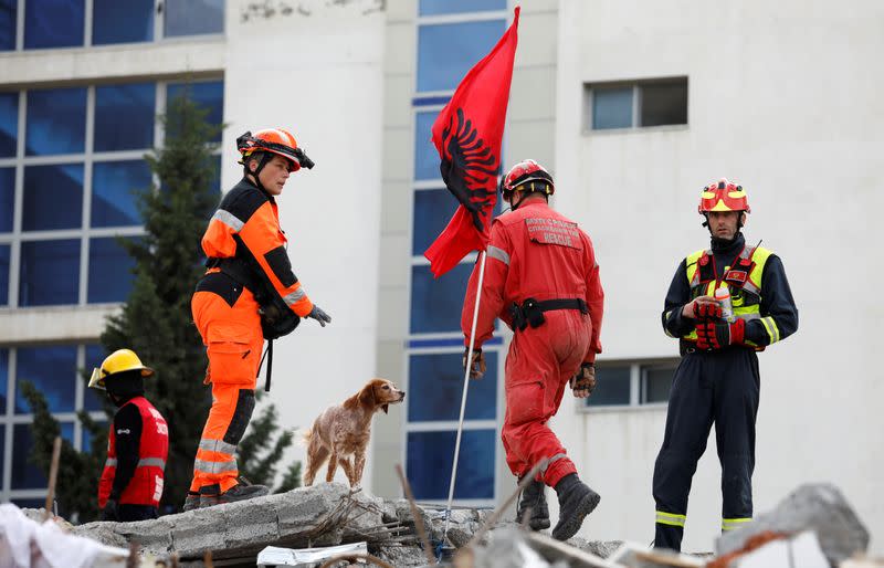 Earthquake strikes Albania