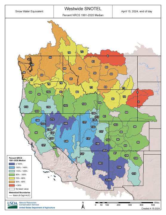 Washington snow drought