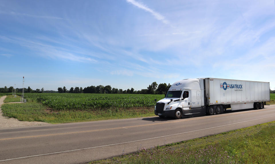 USA Truck, Inc., Tuesday, July 19, 2022, Press release picture