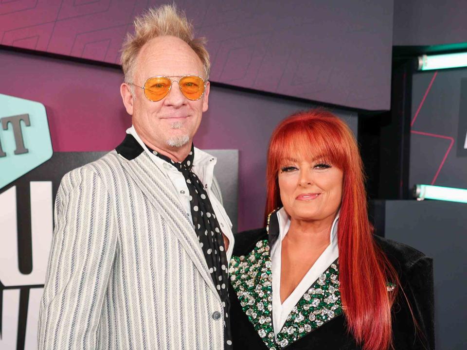 <p>Christopher Polk/Variety/Getty</p> Cactus Moser and Wynonna Judd at the 2023 CMT Music Awards in Austin, Texas.