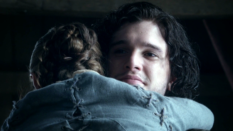 In the show, Jon is incredibly close to his little sister. Copyright: [HBO]