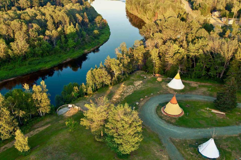 <p>COURTESY OF METEPENAGIAG HERITAGE PARK</p> Metepenagiag Heritage Park, in New Brunswick, is one of nearly 2,000 Indigenous-led tourism businesses in Canada.