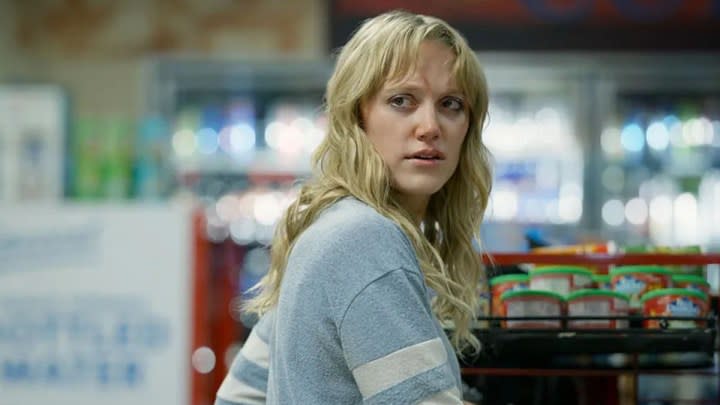 Maika Monroe in The Stranger.