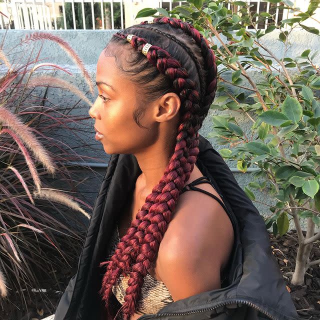 How to Create These Zig-Zag Braids with Curly Ends - Cosmo's The