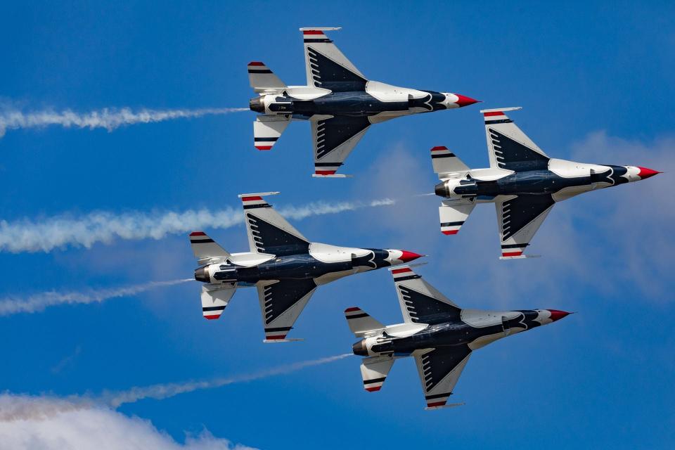 The 2023 Orlando Air Show at Orlando Sanford International Airport.