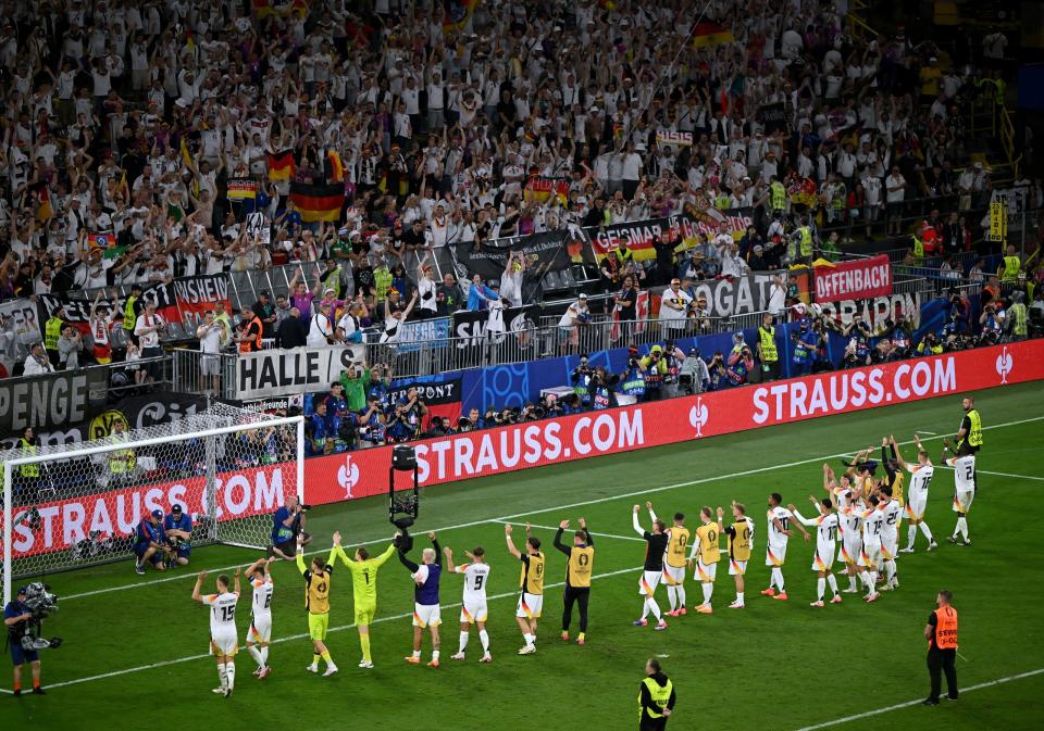 Euro 2024: Germany players receive substantial bonus after last 16 win