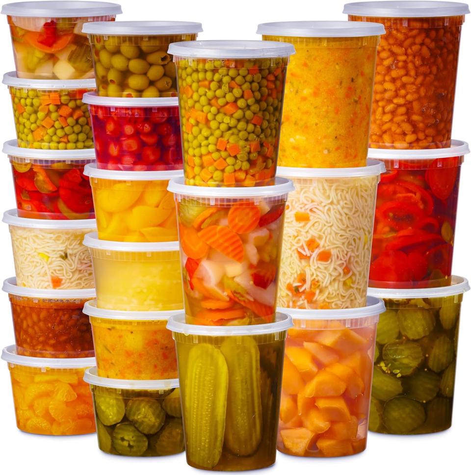 Amazon's 48-Piece Deli-Style Food Container Set Has Nearly Perfect Reviews & Is Only $17