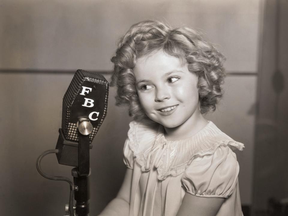 Shirley Temple circa 1933.