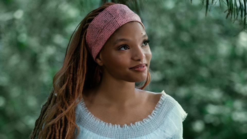 Halle Bailey's Ariel Hair Looks Amazing. It Better, Because Those