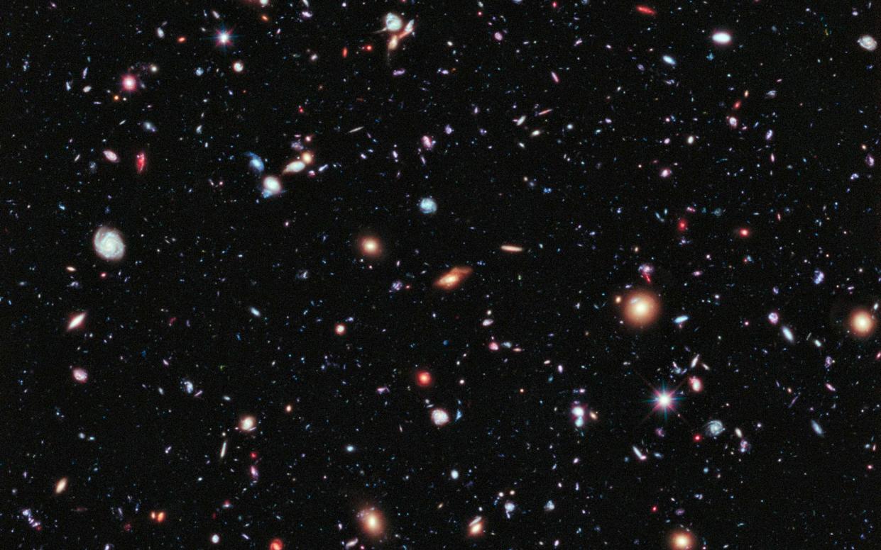 A new, improved portrait of Hubble's deepest-ever view of the universe, called the eXtreme Deep Field, or XDF, which shows a small area of space in the constellation Fornax, created using Hubble Space Telescope data from 2003 and 2004 - Reuters