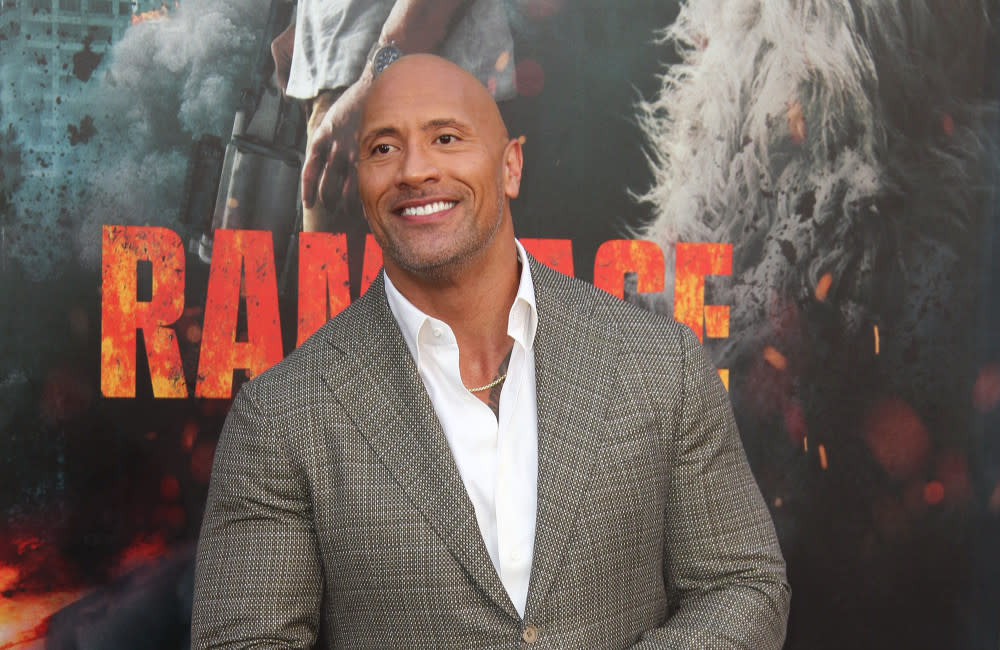 Dwayne Johnson teases next big WWE match credit:Bang Showbiz