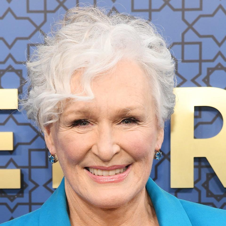 Glenn Close smiling at camera