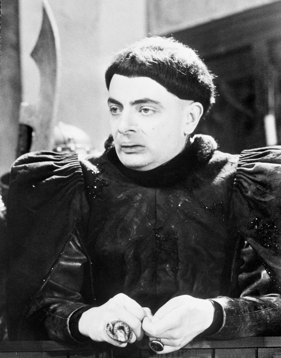 Rowan Atkinson, 28, who stars as the title character in new BBC TV comedy Blackadder.   (Photo by PA Images via Getty Images)