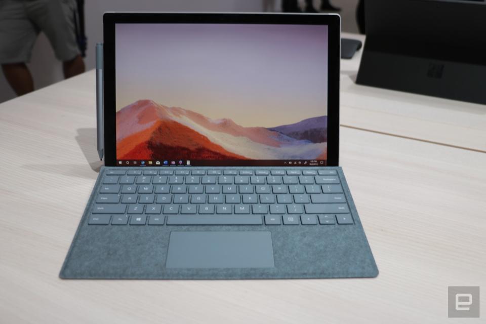 Surface Pro 7 hands-on